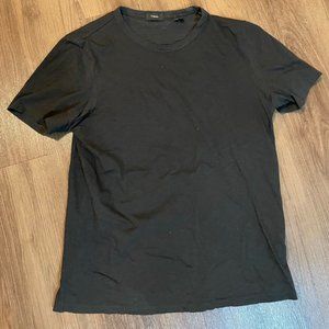 Theory Men's Cotton Slub T-Shirt - Black - Medium